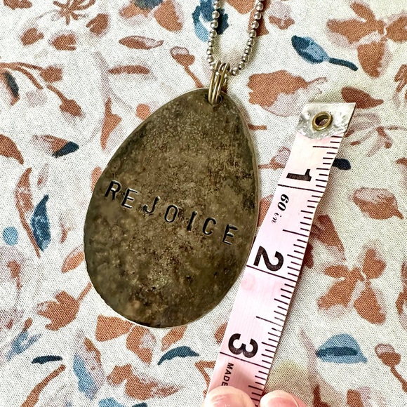 Rejoice Vintage Spoon Necklace from Etsy - Picture 6 of 8